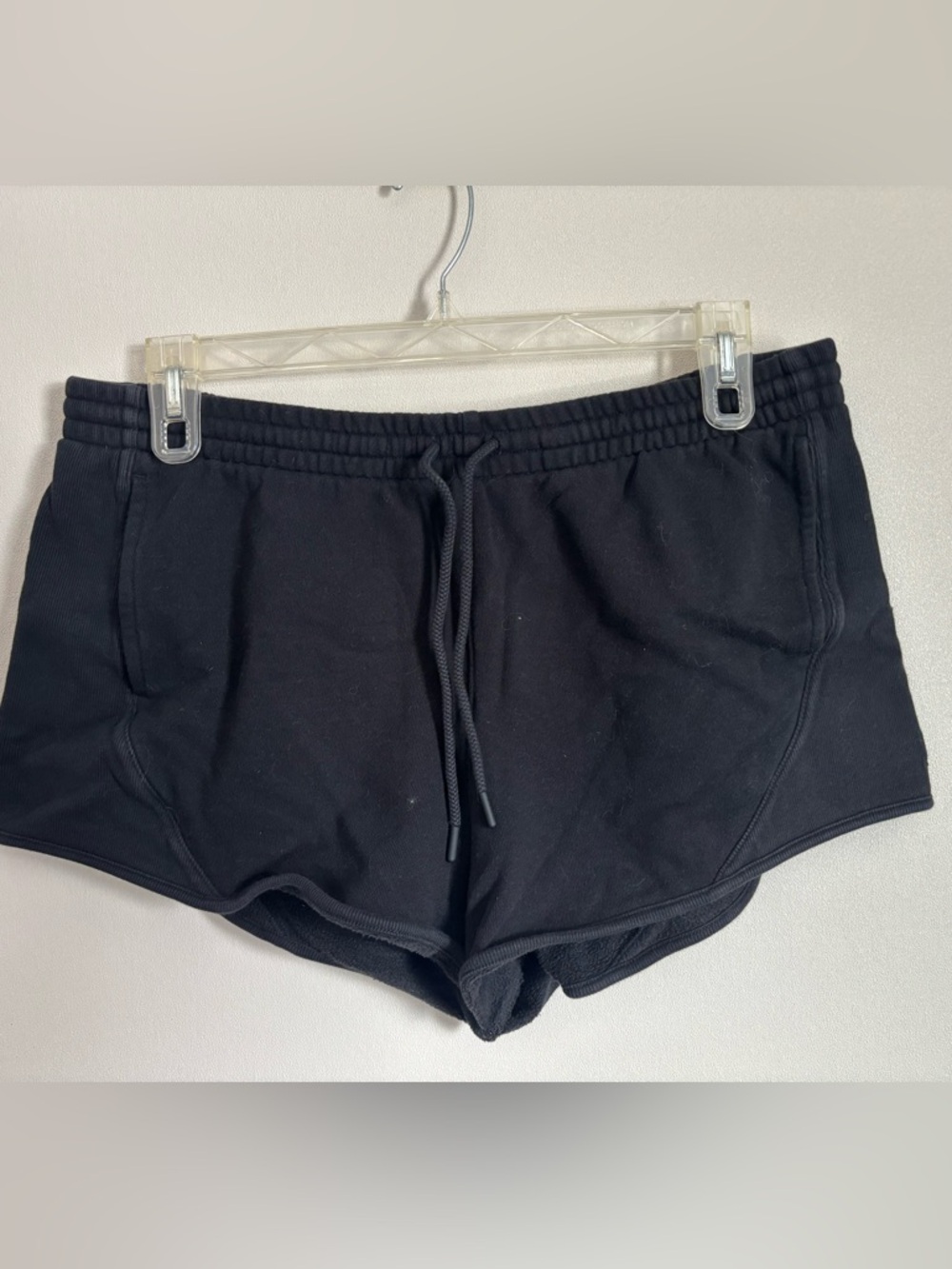 PINK Victoria's Secret Black Athletic Drawstring Shorts
